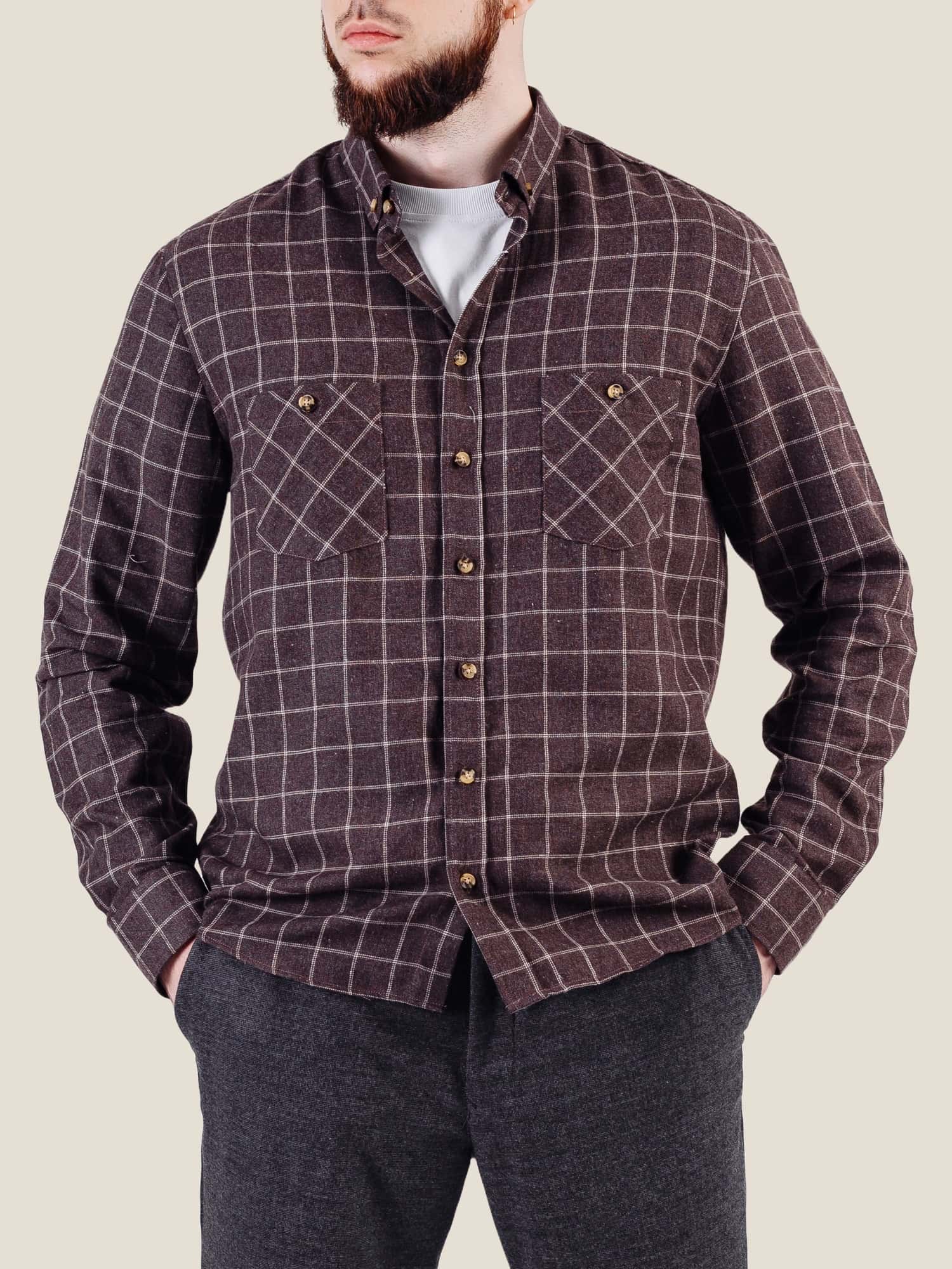 Фланелева сорочка